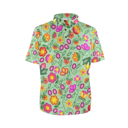 Boreal Bounty Green Polo Shirt