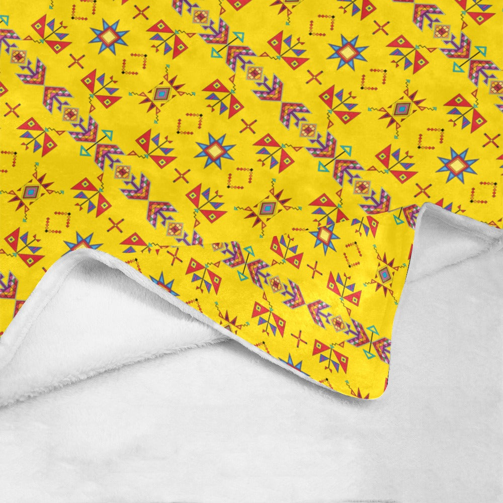 Scattered Generations Maize Ultra-Soft Micro Fleece Blanket 50"x60"