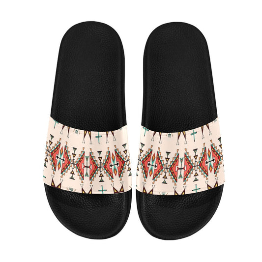 Thunder Flight Cream Slide Sandals