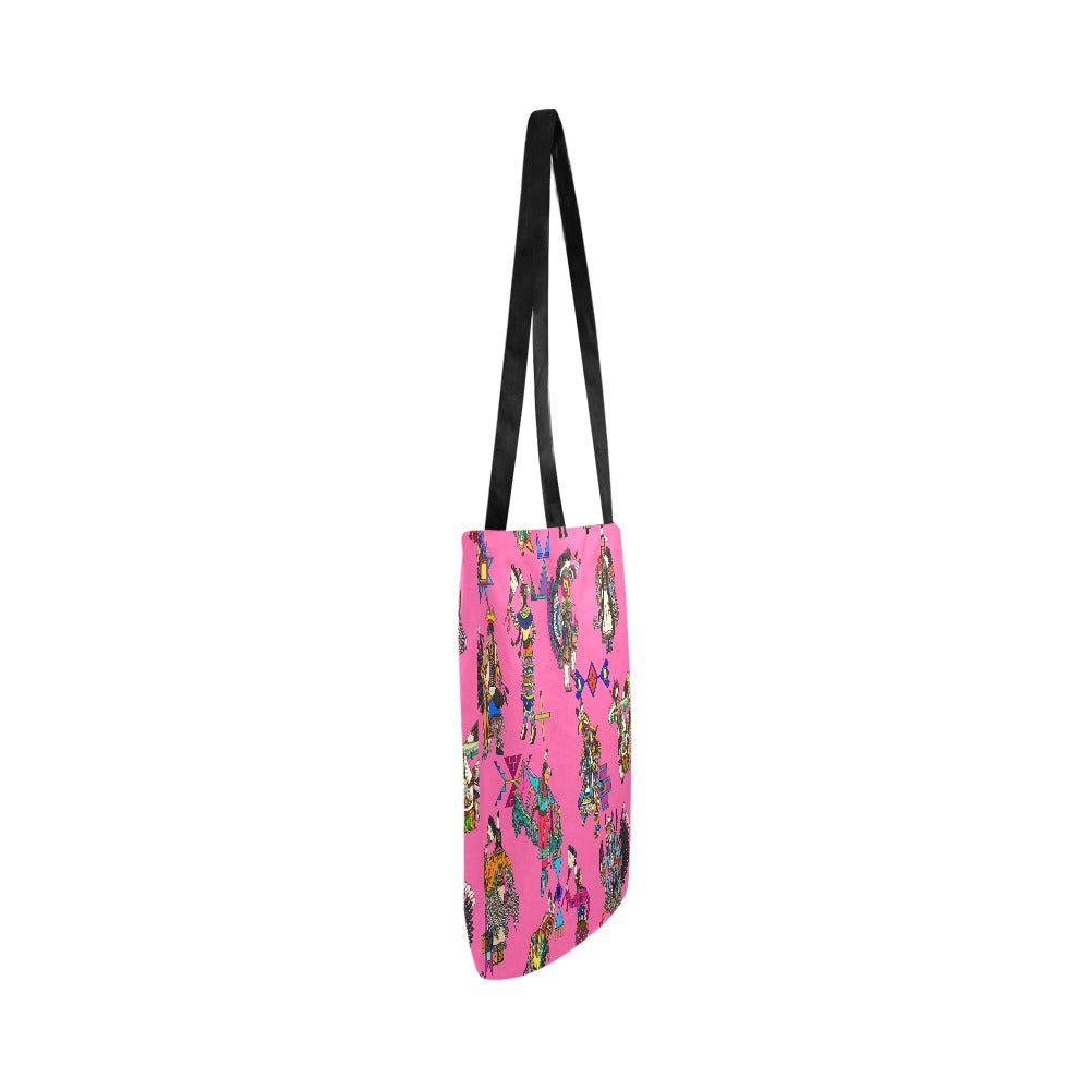 Grand Entry Dancer Pink Reusable Shopping Bag