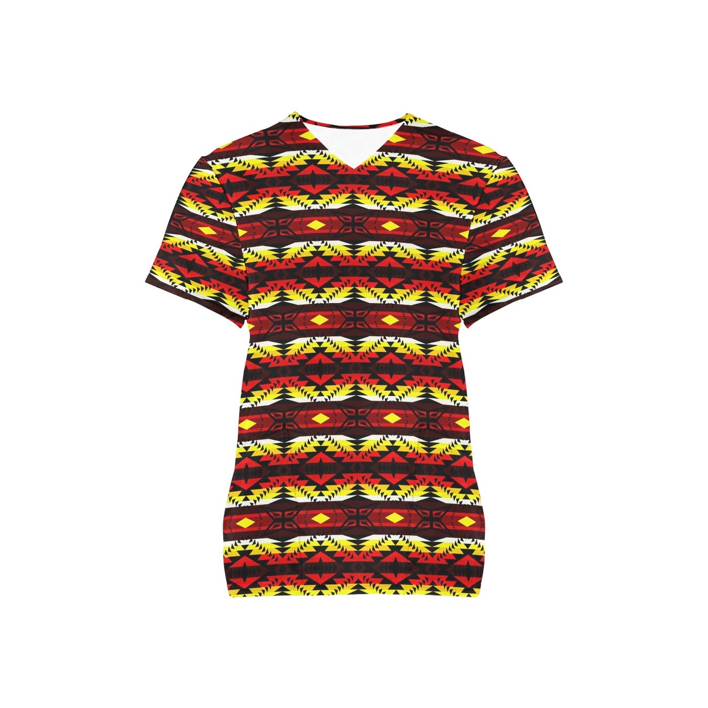 Canyon War Party Scrub Top
