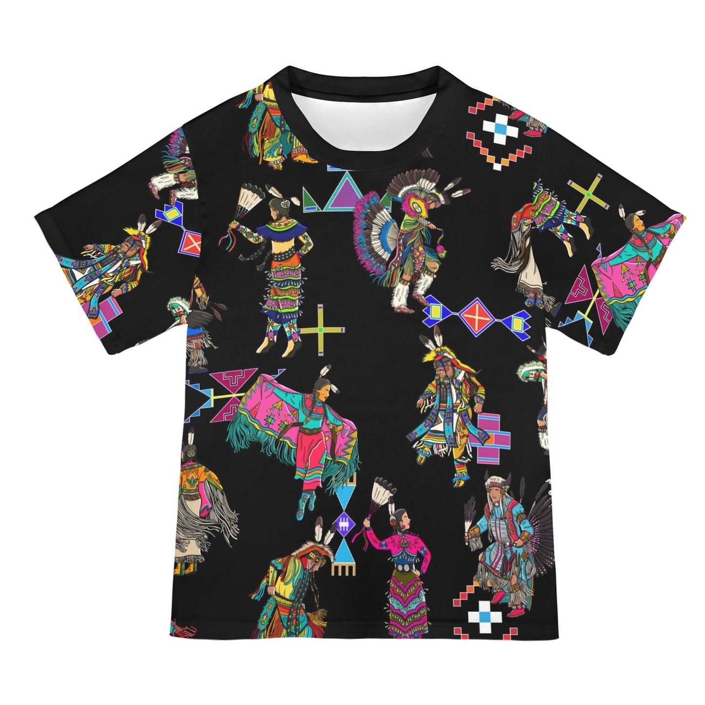 Grand Entry Dancers Black Tee