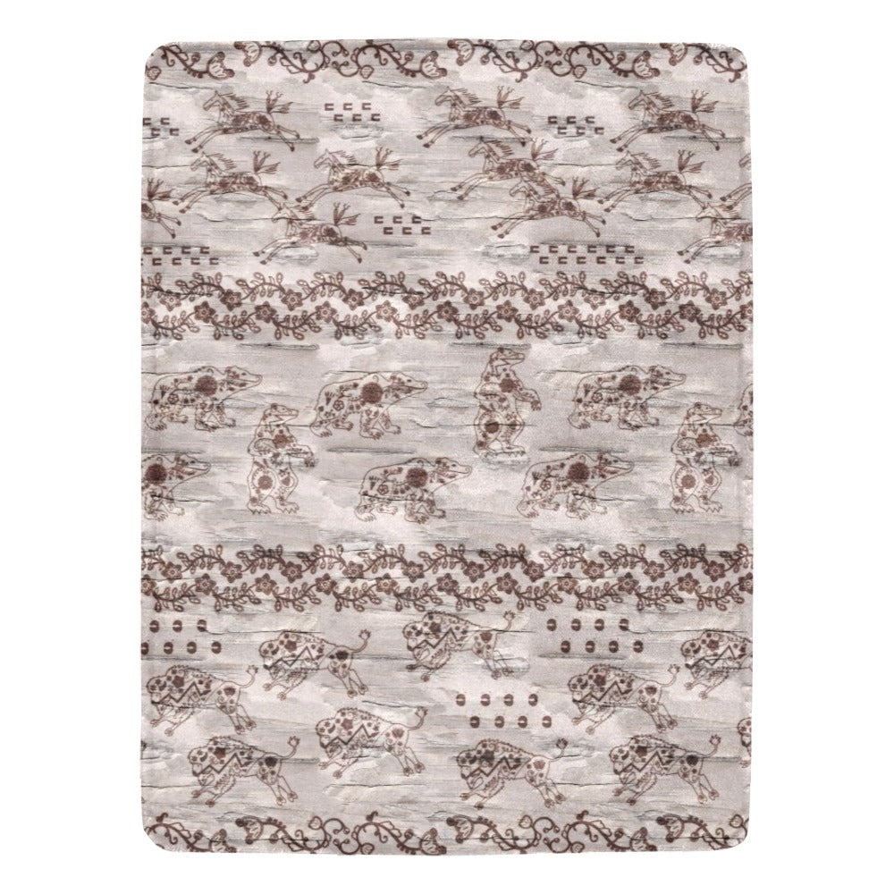Sacred Run X-Large Micro Fleece Blanket