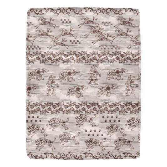 Sacred Run X-Large Micro Fleece Blanket