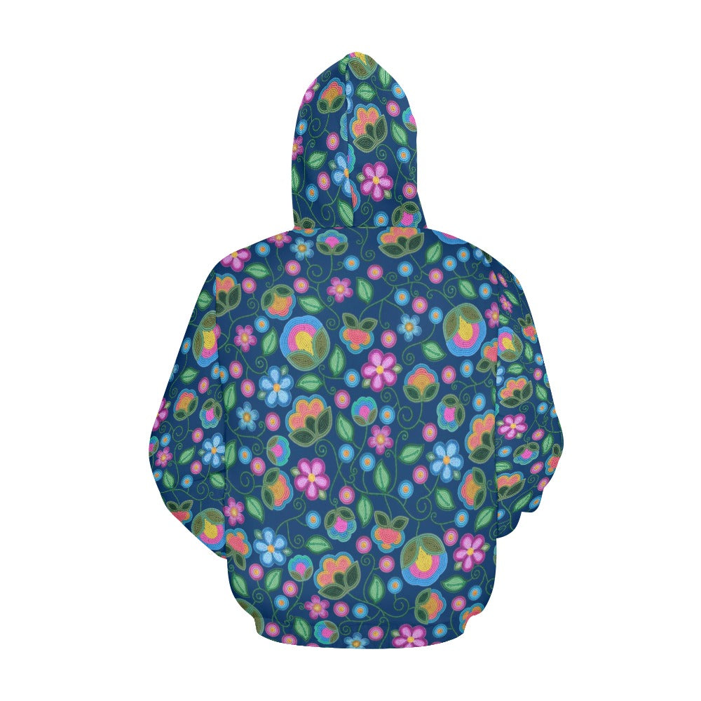 Turquoise Sunbeam Blue Hoodie for Men