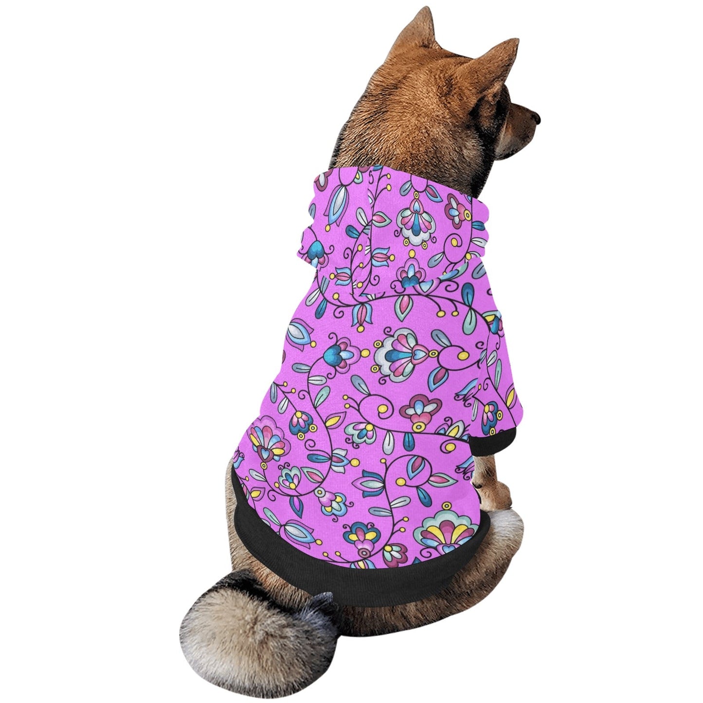 Autumn Bundle Blessing Purple Pet Dog Hoodie