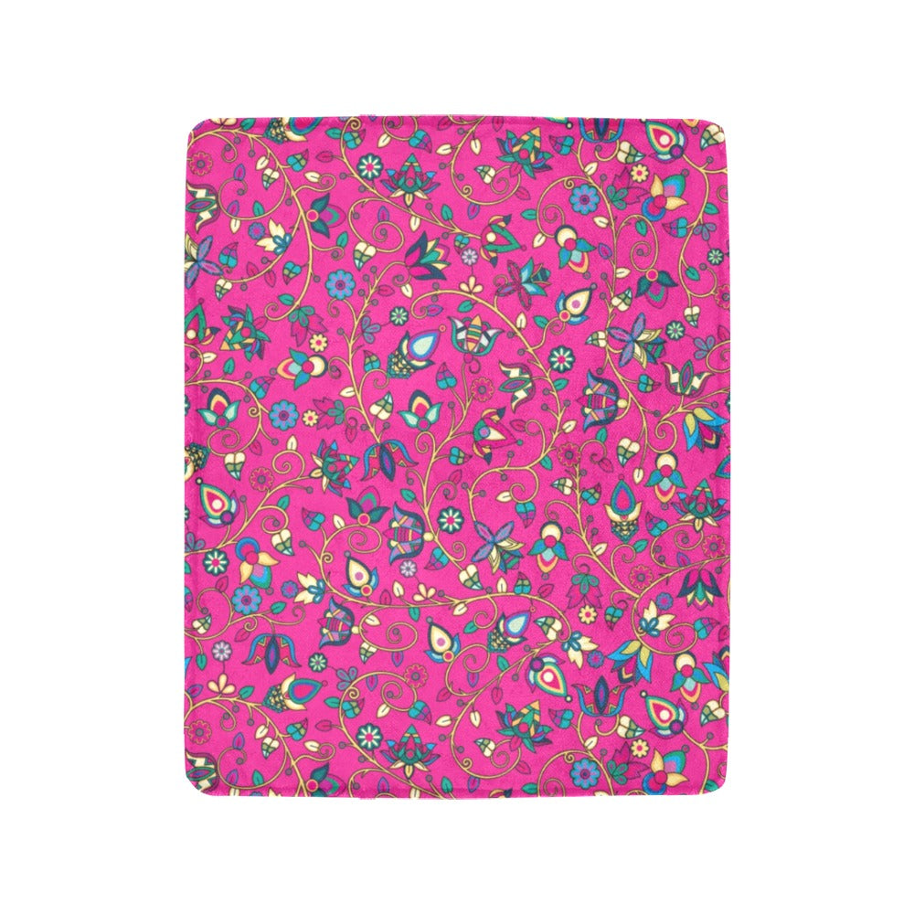 Thorny Path Pink Ultra-Soft Micro Fleece Blanket 40"x50"