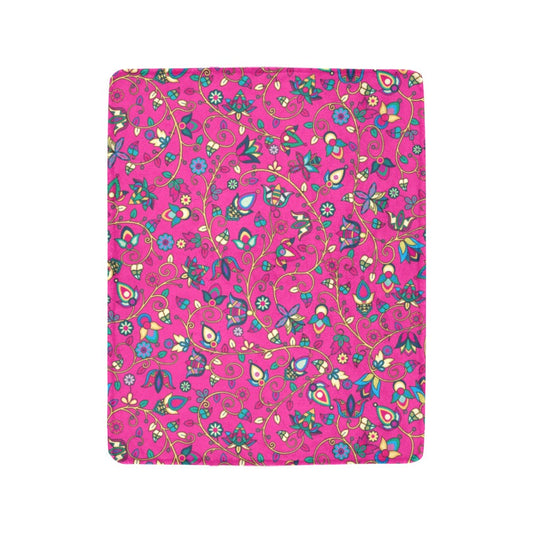Thorny Path Pink Ultra-Soft Micro Fleece Blanket 40"x50"