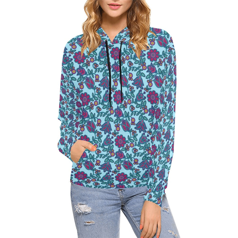 Beaded Nouveau Marine Hoodie for Women