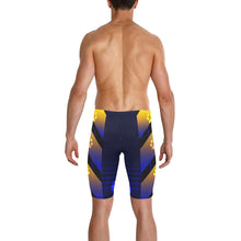 Load image into Gallery viewer, Wolf Star Men&#39;s Knee Length Swimming Trunks
