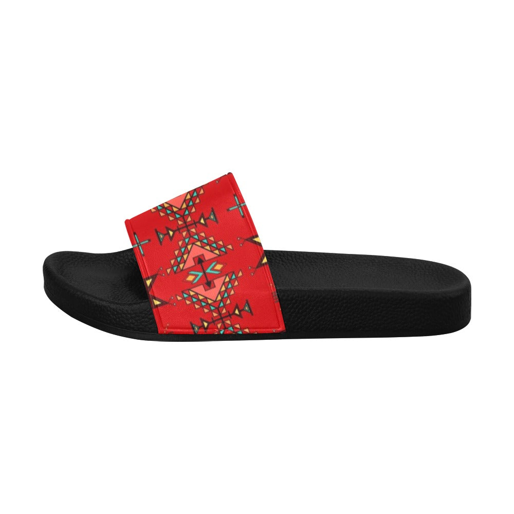 Thunder Flight Red Men's Slide Sandals