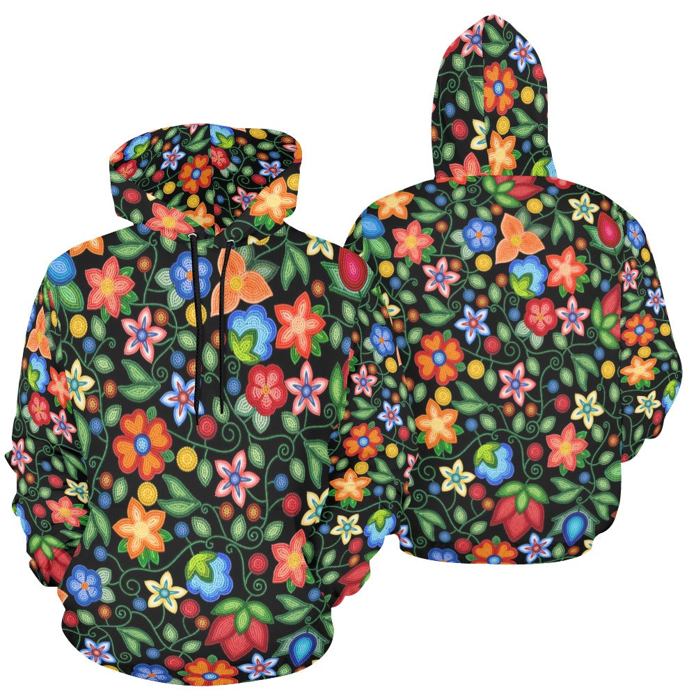 Morning Harmony Black Hoodie for Men
