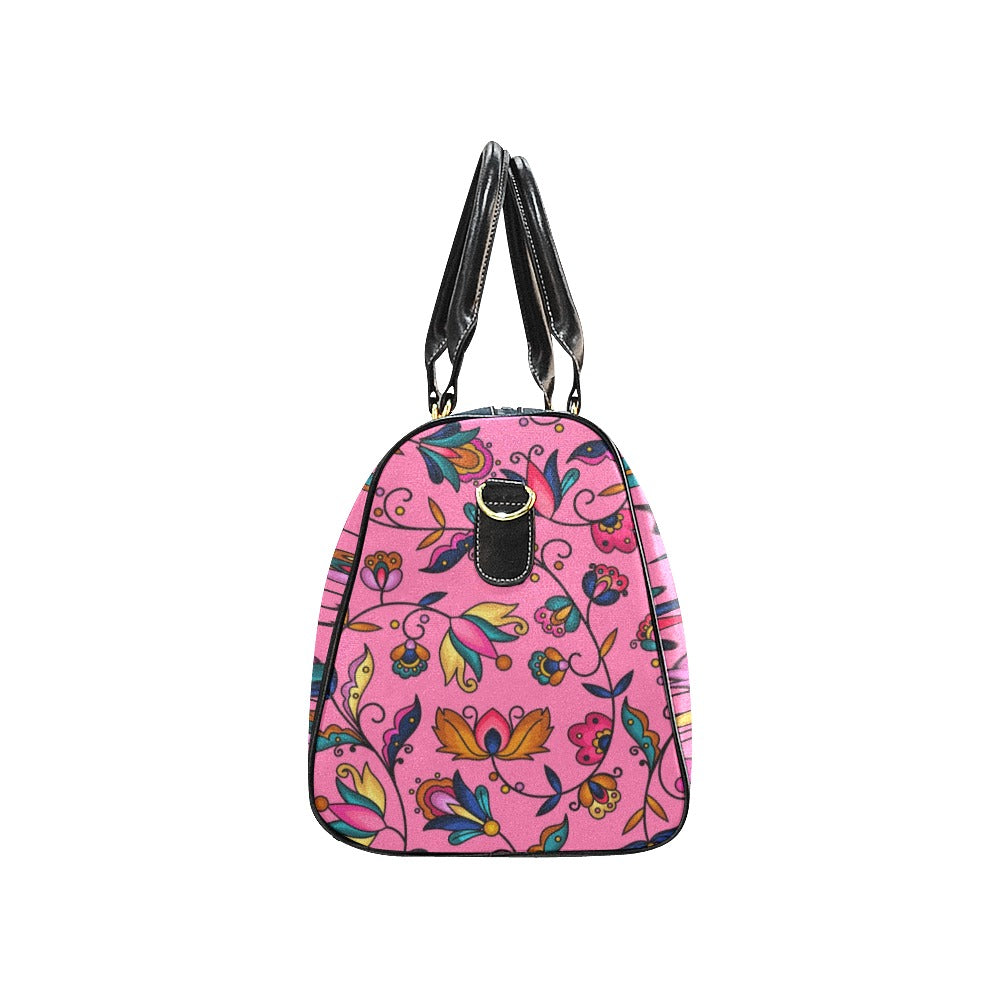 Copper Prairie Petals Pink Small Travel Bag