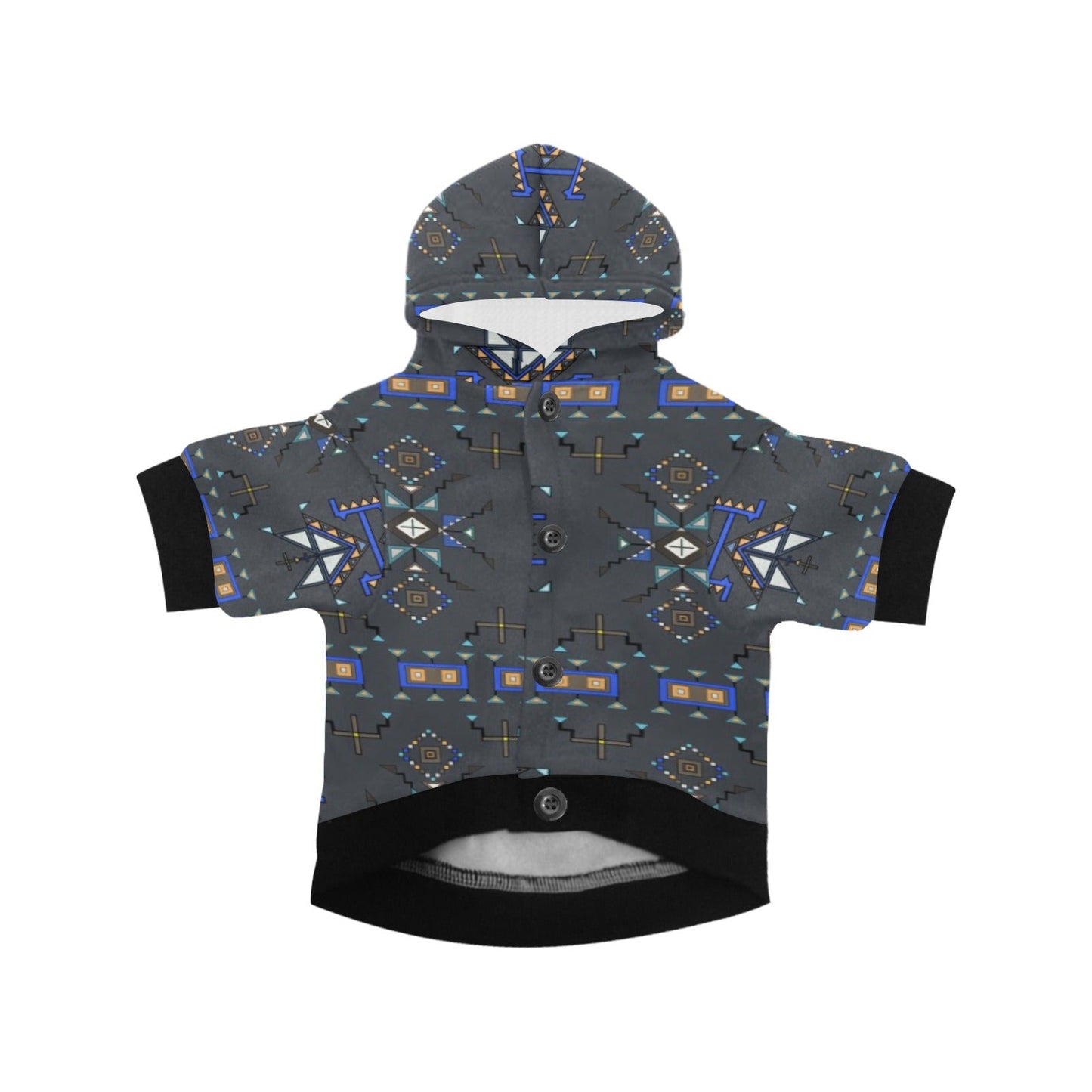Eagle Strike Gray Pet Dog Hoodie