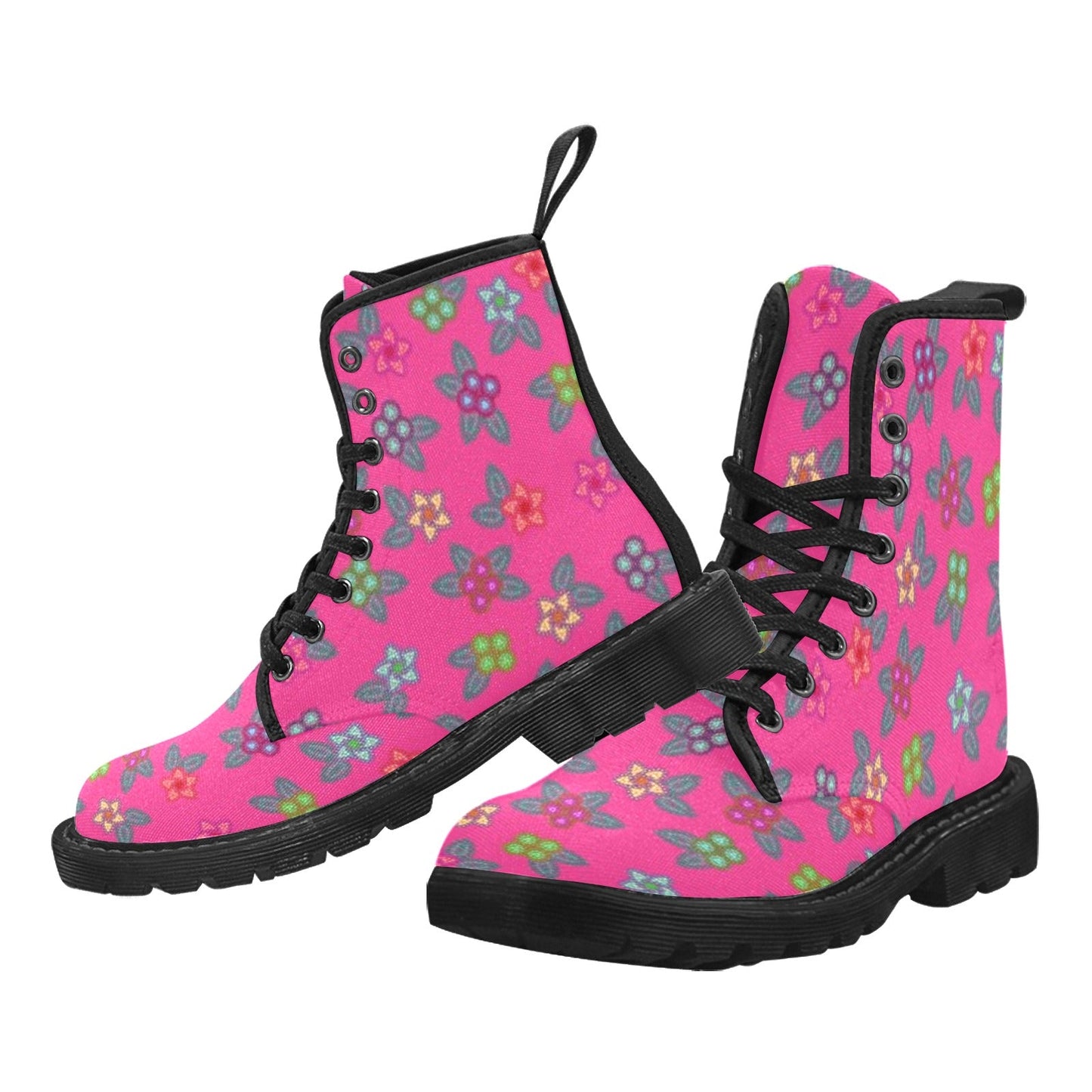 Berry Flowers Boots