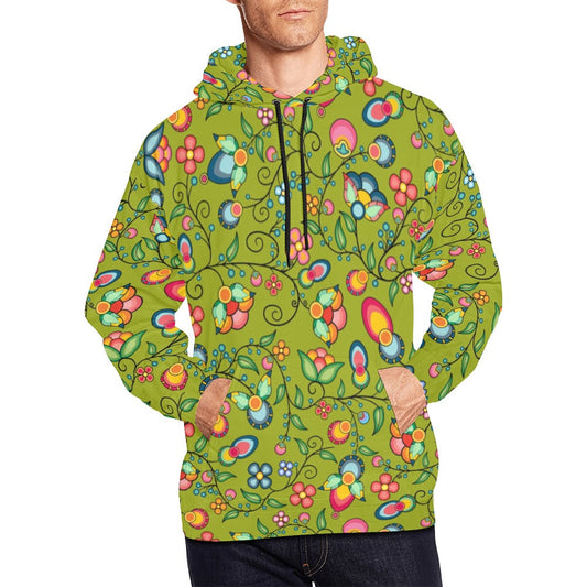 Floral Bounty Sweetgrass Hoodie for Men
