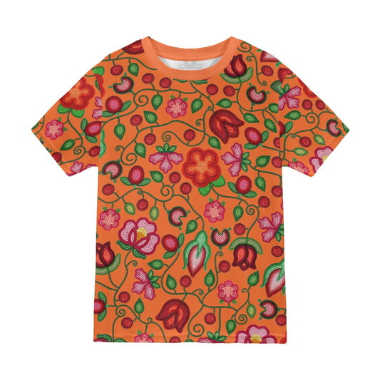 Rose Reverie Orange T-shirt for Men