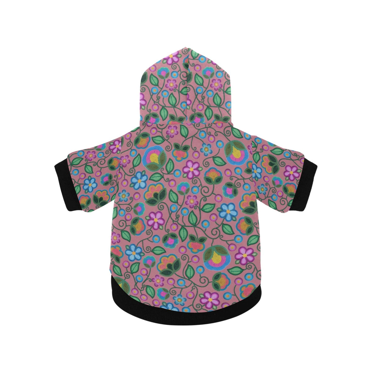 Turquoise Sunbeam Peach Pet Hoodie