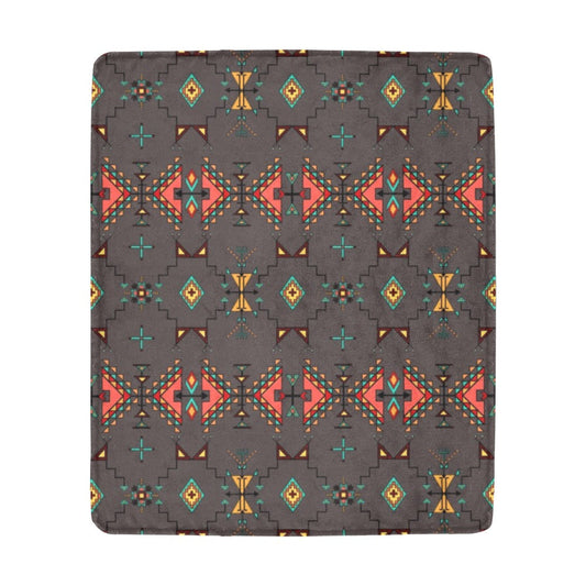 Thunder Flight Gray Ultra-Soft Micro Fleece Blanket 50"x60"