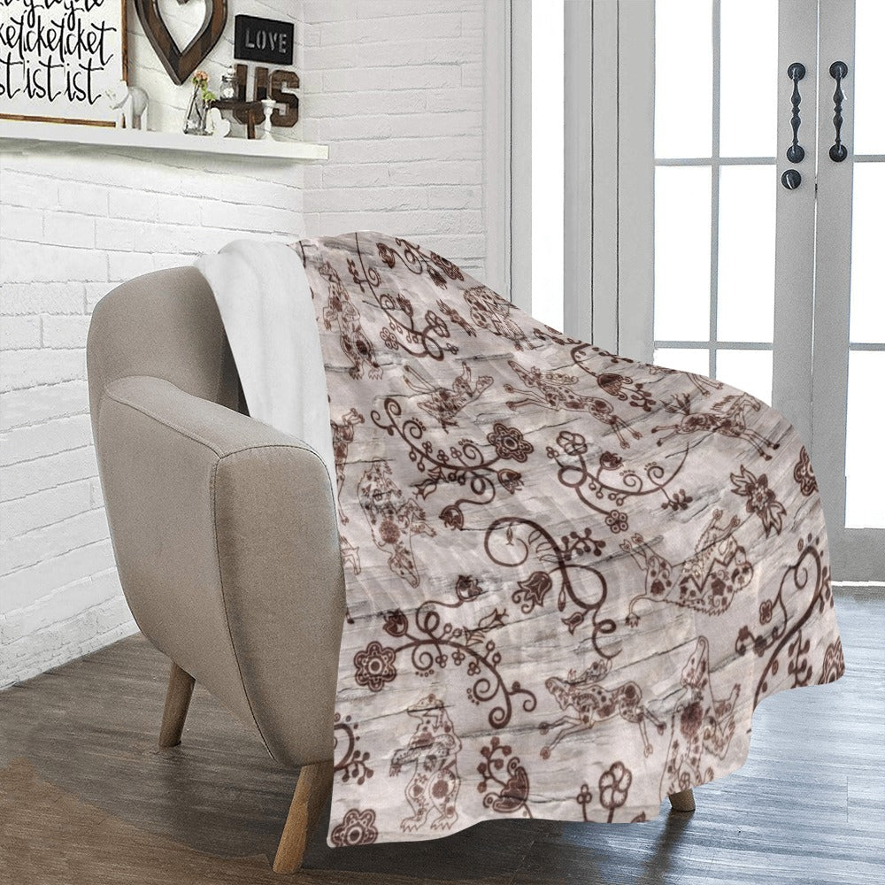 Forest Medley Ultra-Soft Micro Fleece Blanket 50"x60"