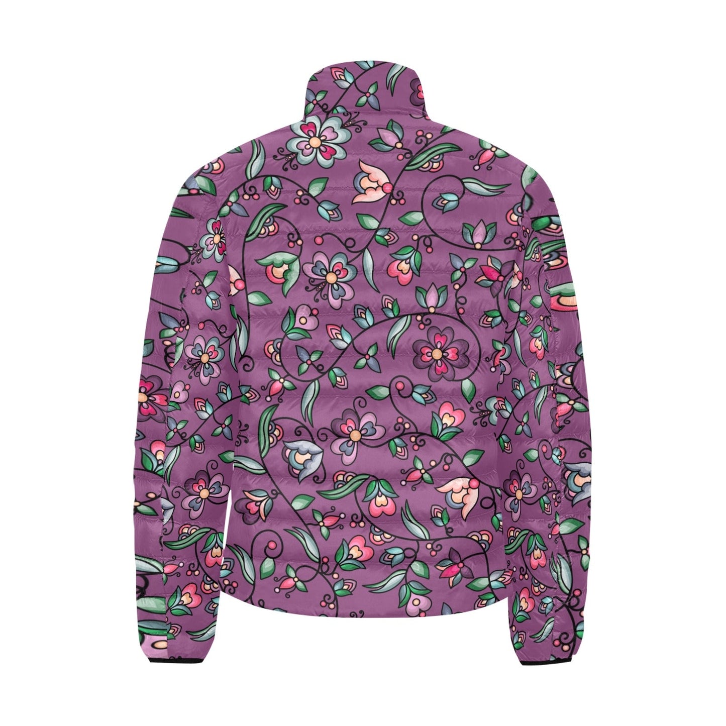 Amber Evening Garland Purple Padded Jacket