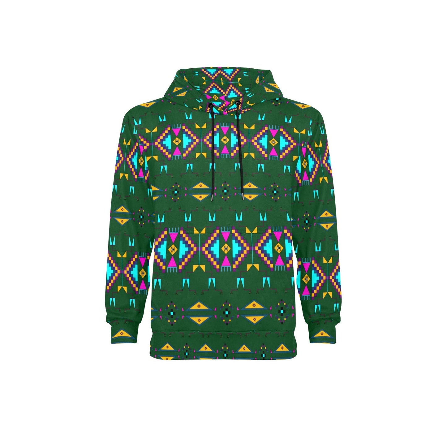 Rite of Passage Squash Leaf Men's Long Sleeve Fleece Hoodie