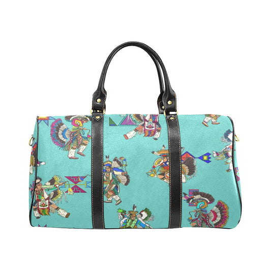 Men's Fancy Dancers Eggshell Blue Small Travel Bag
