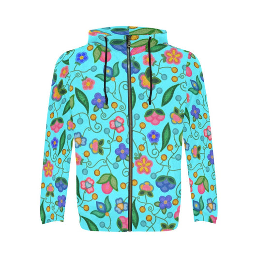 Skyberry Serenade Sky Zip Hoodie