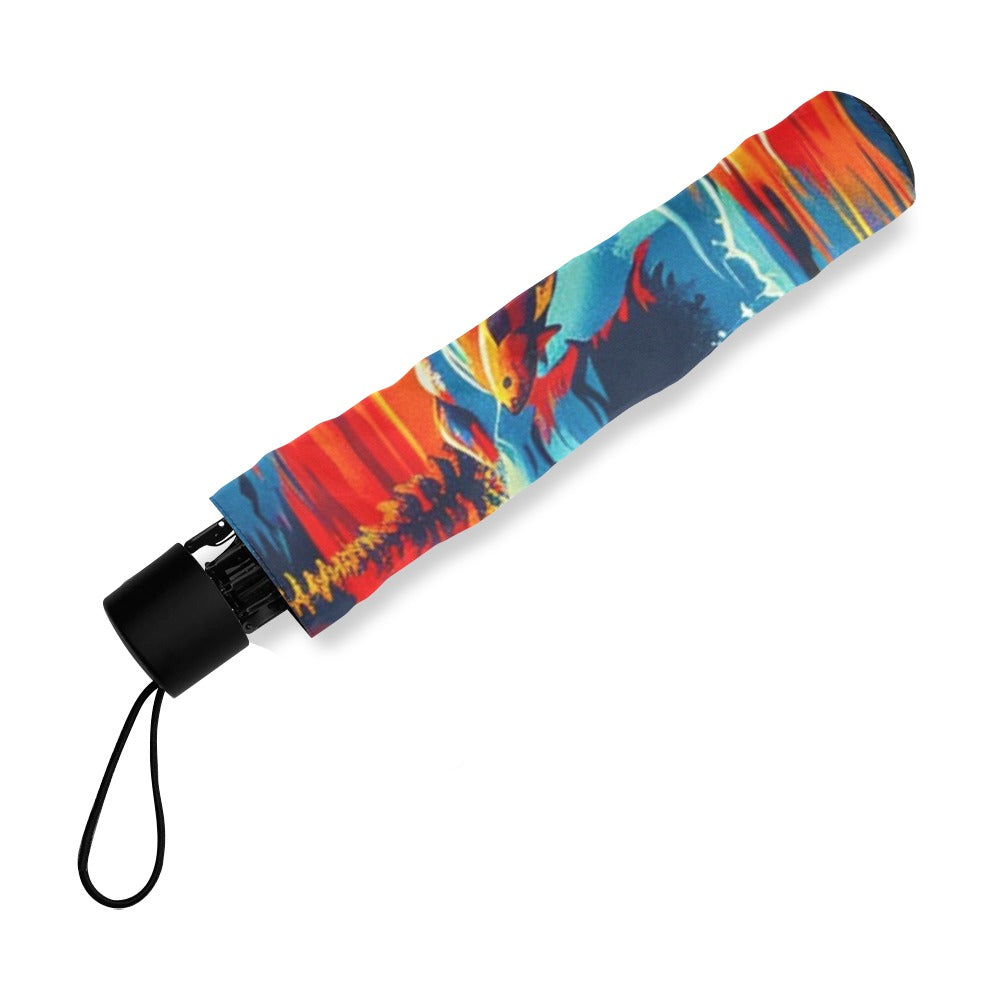 Fishing Bears 2 Foldable Umbrella