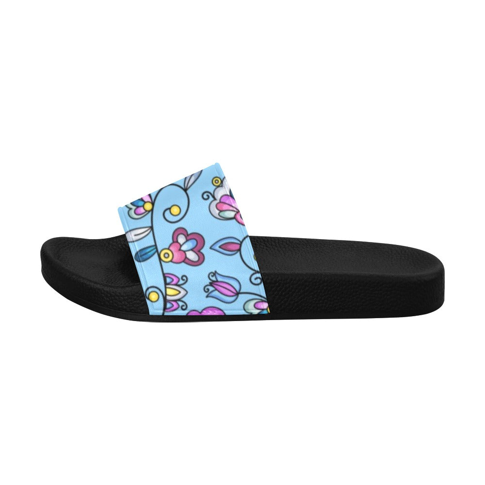 Autumn Bundle Blessing Blue Women's Slide Sandals