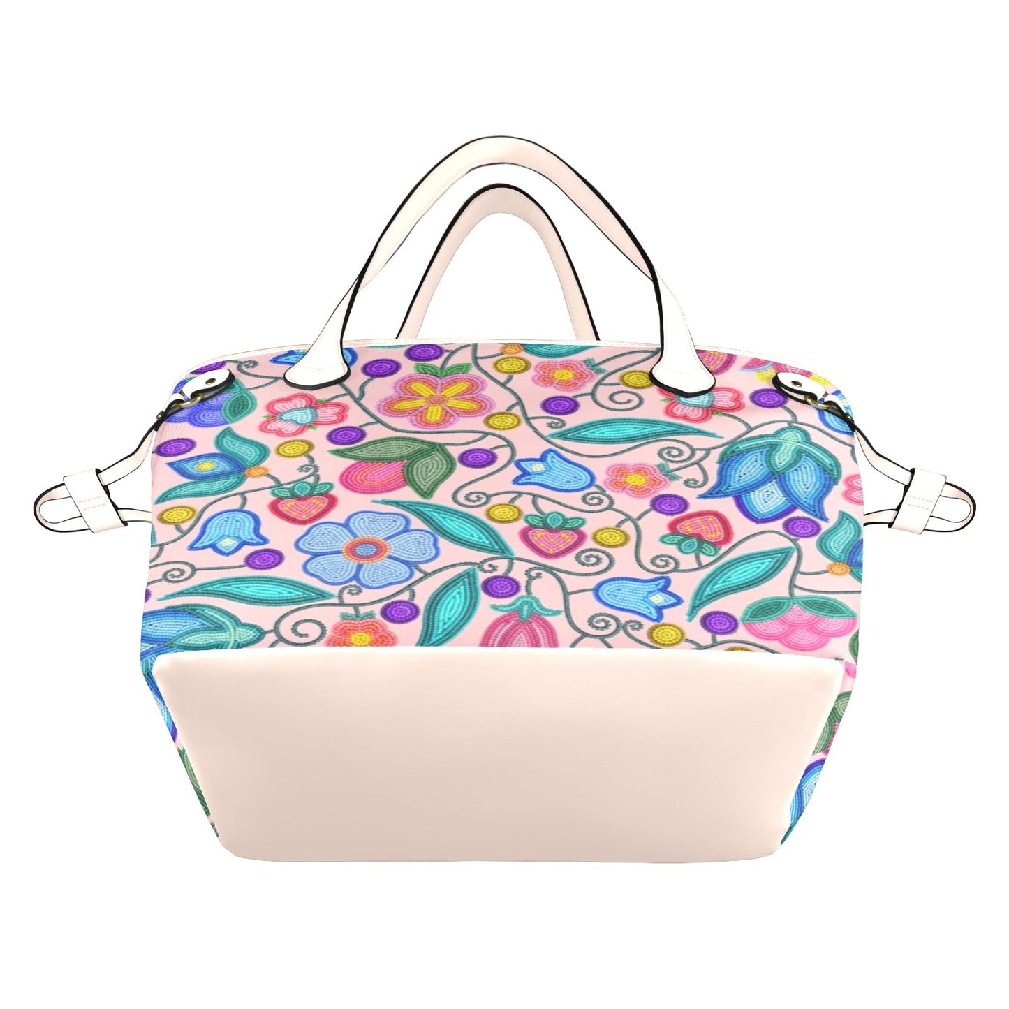 Sweet Offering Pink Clover Canvas Tote
