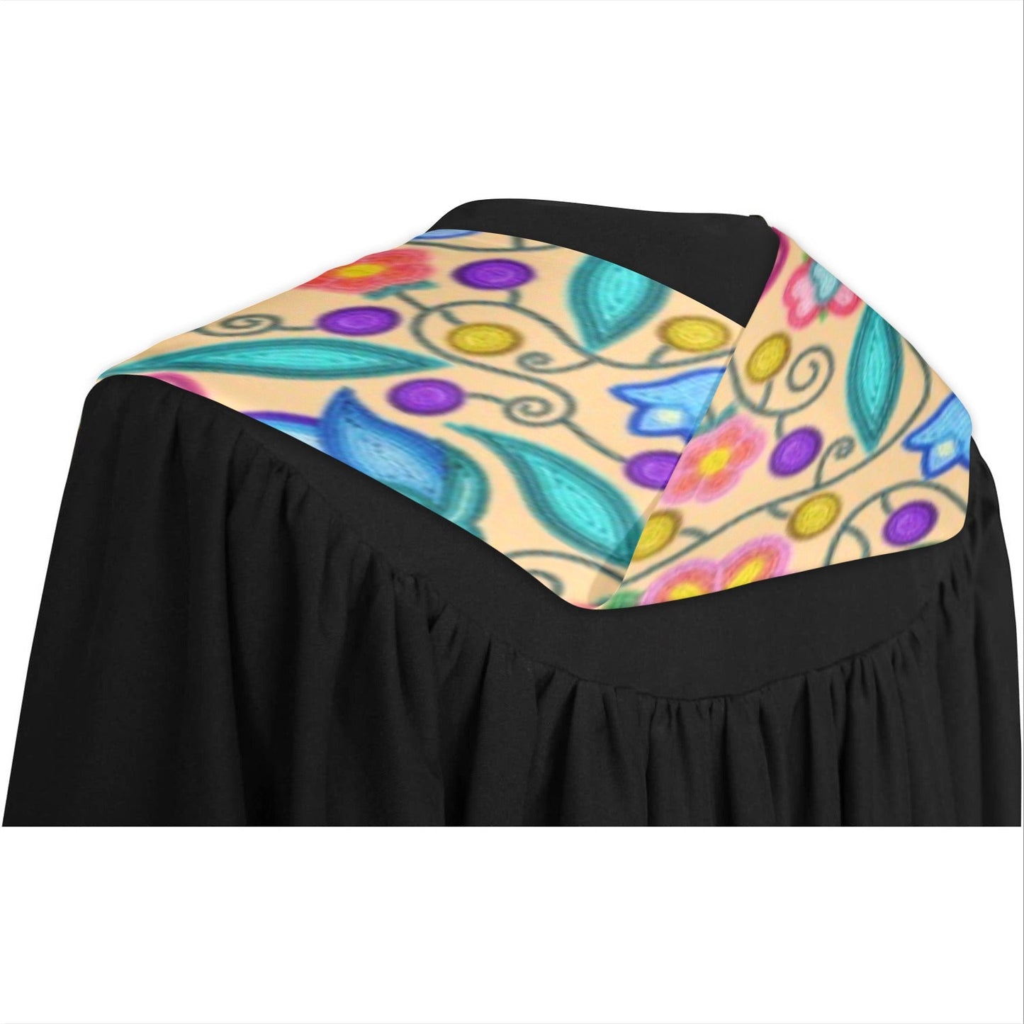 Sweet Offering Cream Graduation Stole