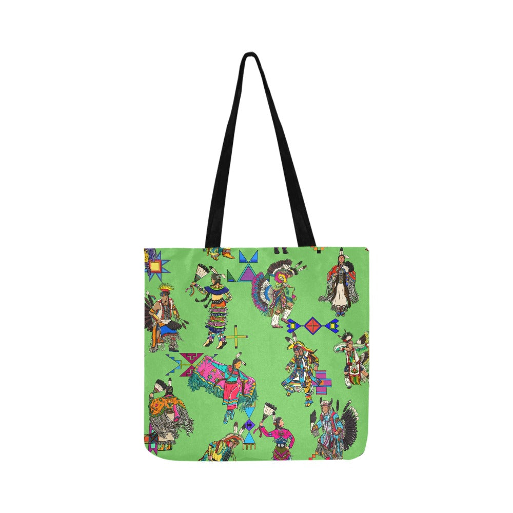 Grand Entry Dancers Grass Reusable Shopping Bag