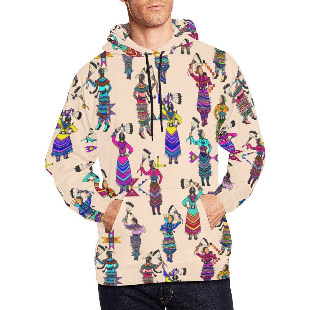 Women's Jingle Dancers Muslin Hoodie for Men