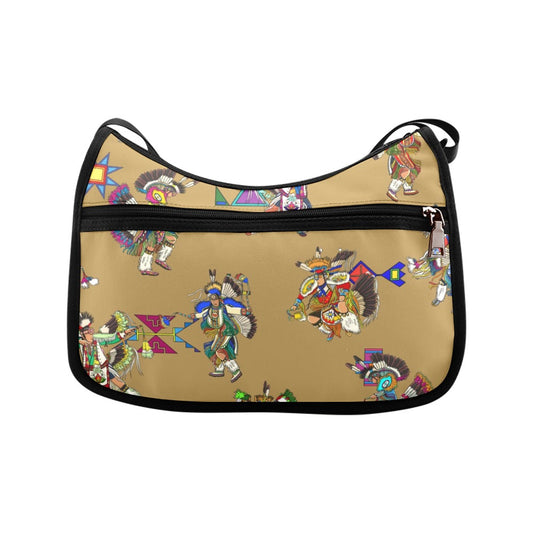 Men's Fancy Dancers Earth Crossbody Bag
