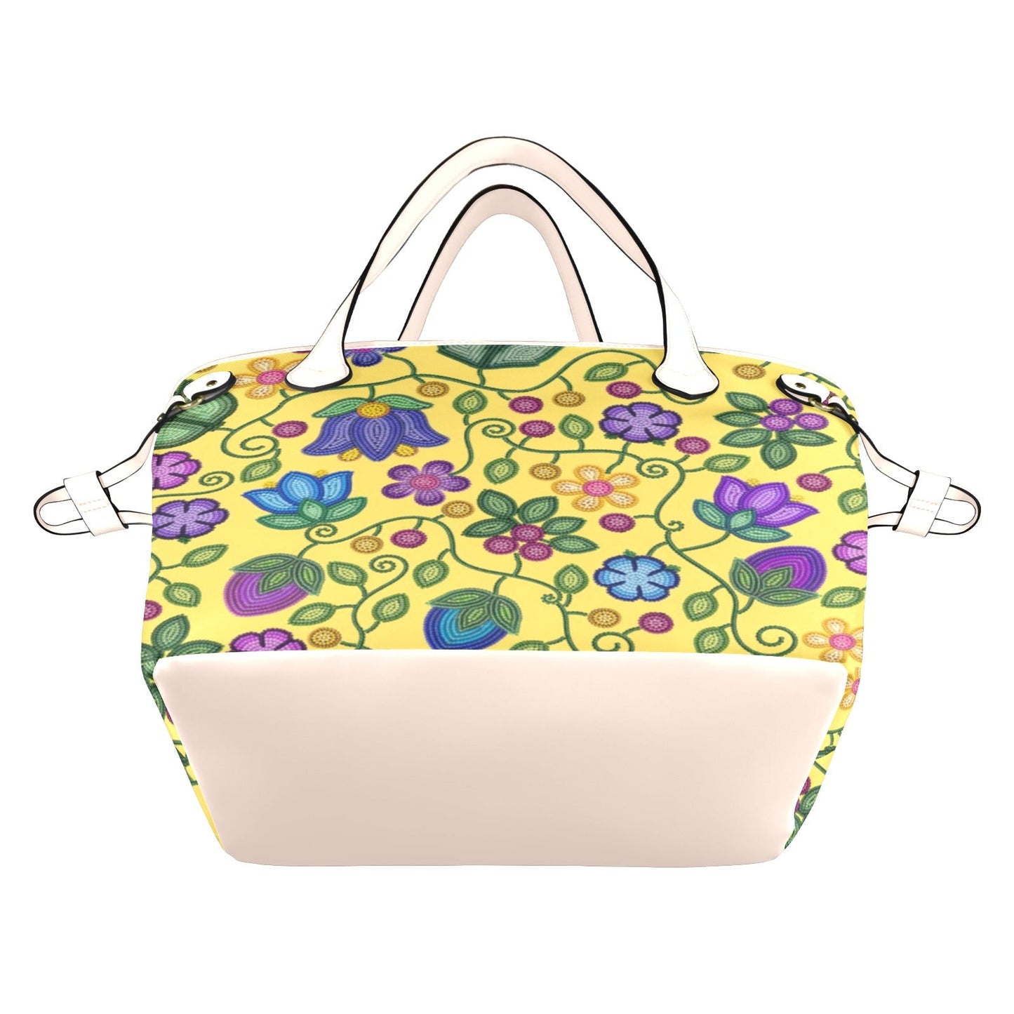 Bloom Uplift Yellow Clover Canvas Tote