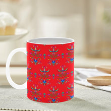 Load image into Gallery viewer, Dakota Damask Red Mug
