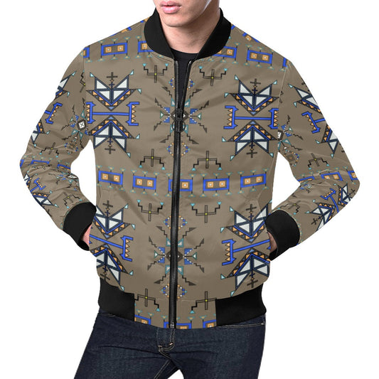 Eagle Strike Brown Bomber Jacket for Men