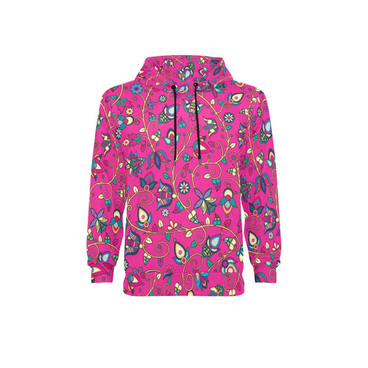 Thorny Path Pink Fleece Hoodie