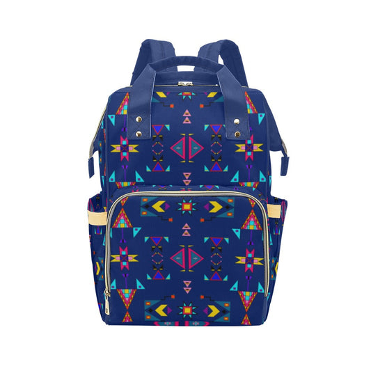 Enemy Territory Dark Navy Multi-Function Diaper Backpack