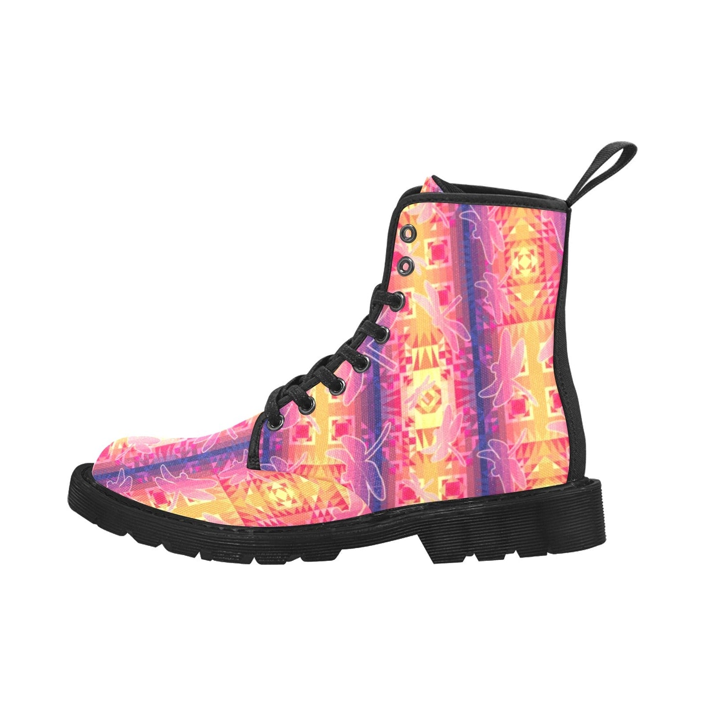 Kaleidoscope Dragonfly Boots