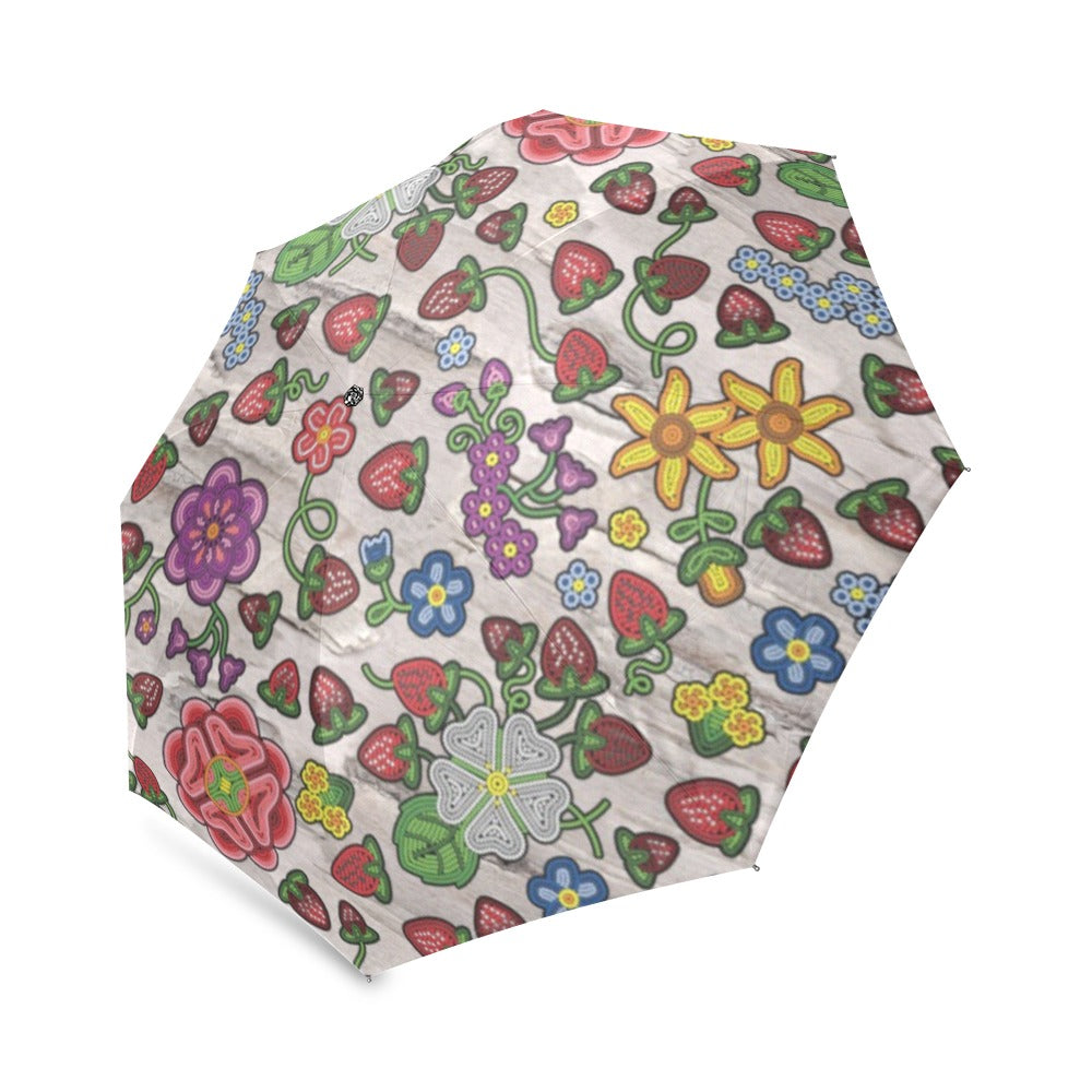 Berry Pop Bright Birch Foldable Umbrella