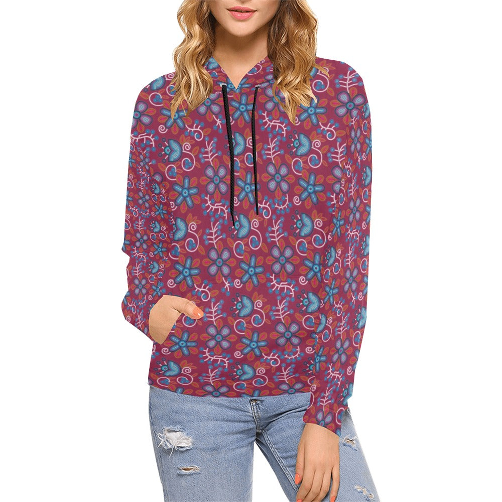 Cardinal Garden Hoodie for Women