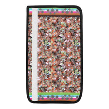 Load image into Gallery viewer, Culture in Nature Orange Car Seat Belt Cover
