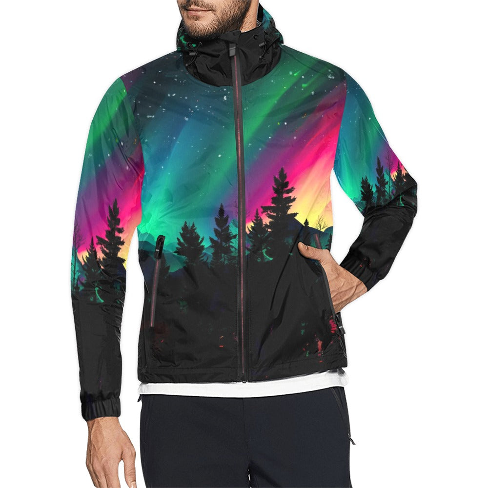 Aurora Medicine Animal 4 Men's Windbreaker