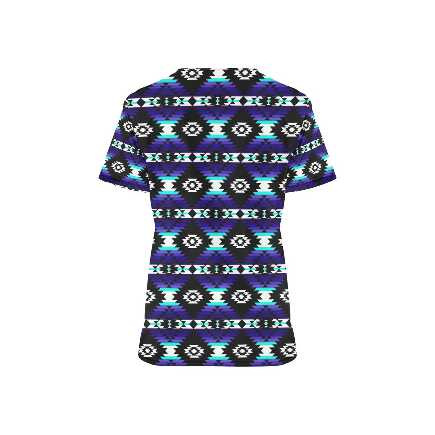 Cree Confederacy Midnight Scrub Top