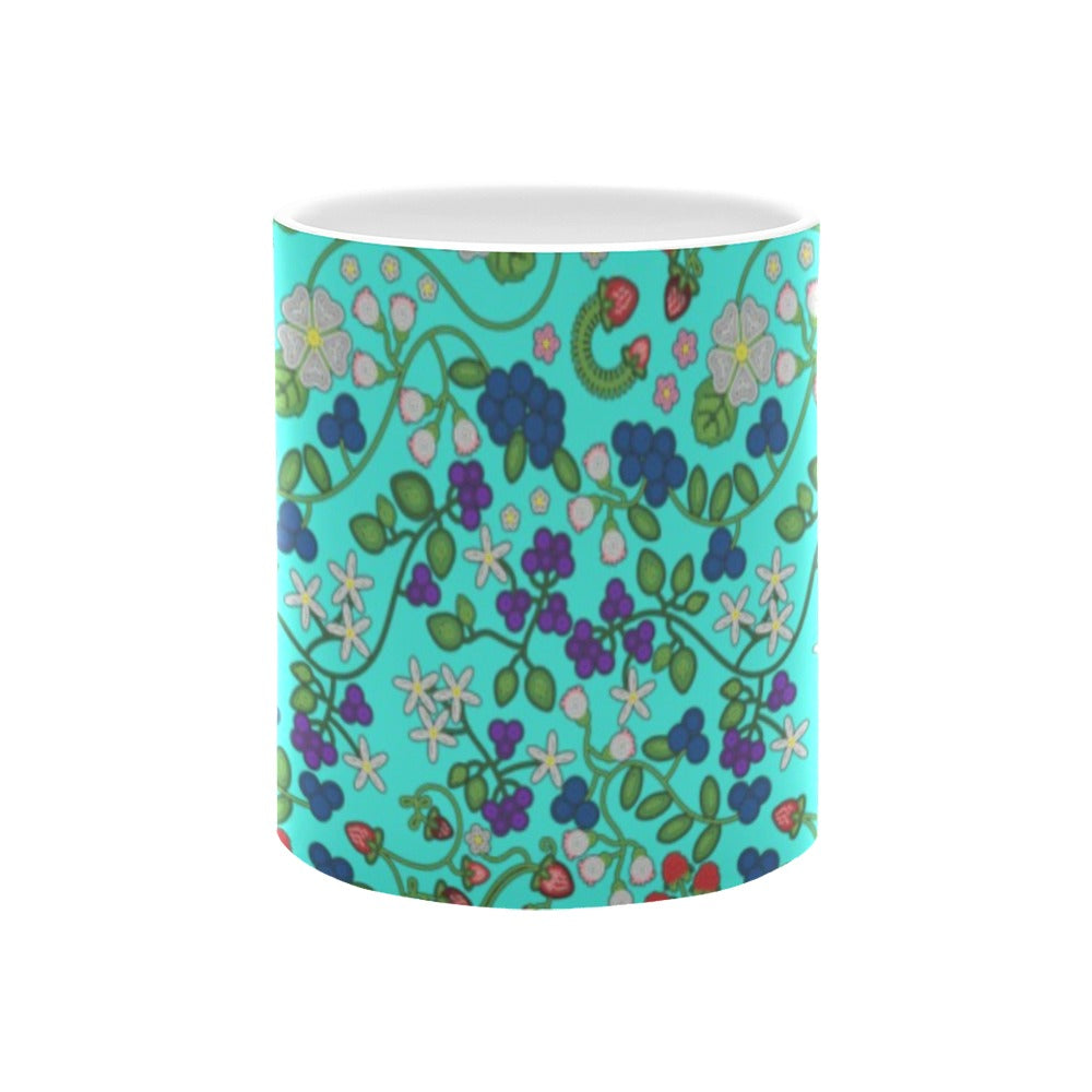 Grandmother Stories Turquoise Mug