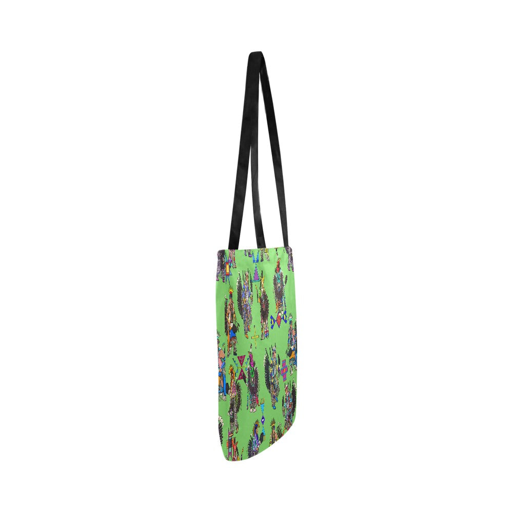 Men's Tradish Dancers Grass Reusable Shopping Bag