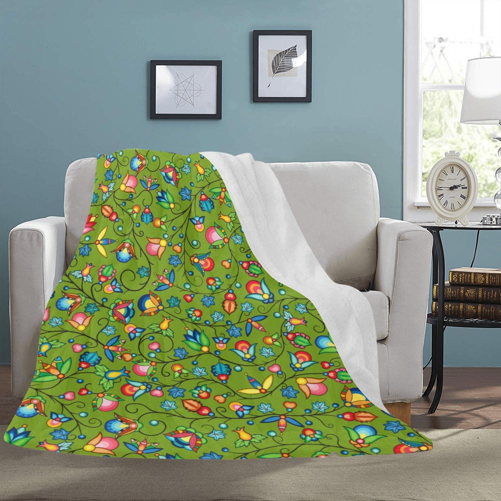 Prairie Plains Spirit Sweetgrass X-Large Micro Fleece Blanket