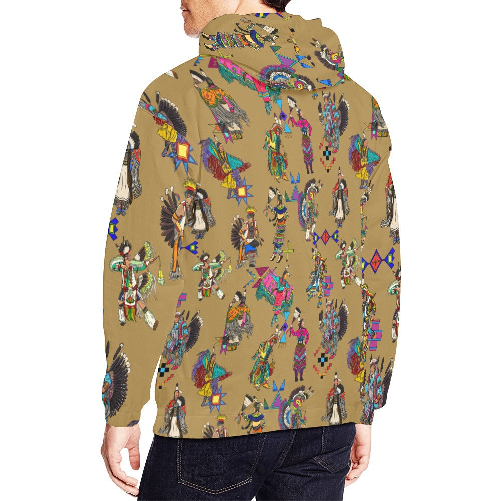 Grand Entry Dancers Earth Hoodie for Men